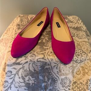 Nine West Fuchsia Flats